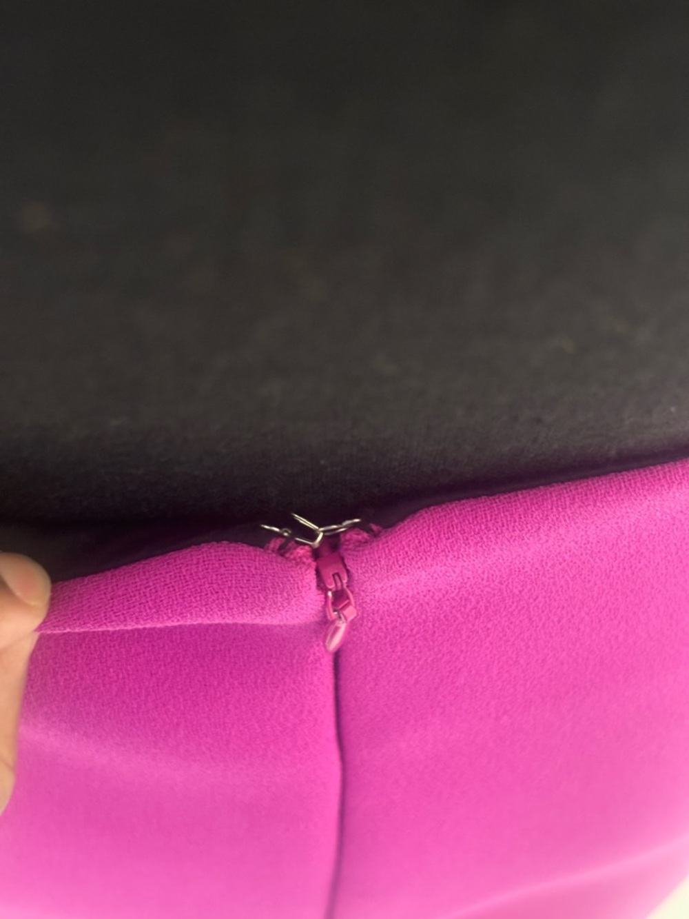 Diane Von Furstenberg Fuchsia Open-Front Blazer Skirt Set - Picture 7 of 16